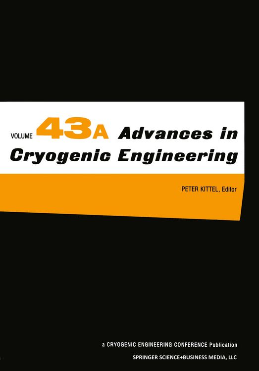 Produktbild: Advances in Cryogenic Engineering