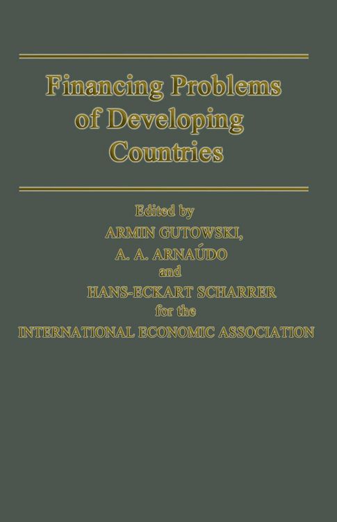 Produktbild: Financing Problems of Developing Countries