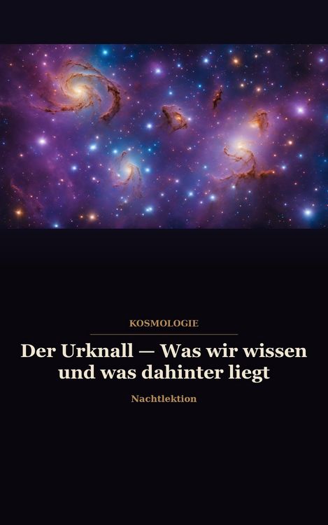 Produktbild: Der Urknall  Was wir wissen und was dahinter liegt