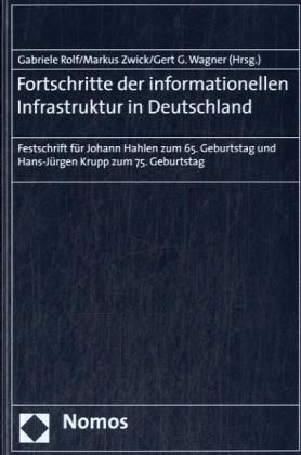 Produktbild: Fortschritte der informationellen Infrastruktur in Deutschland