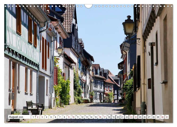 Idstein vom Frankfurter Taxifahrer Petrus Bodenstaff (Wandkalender 2025 DIN A3 quer), CALVENDO Monatskalender