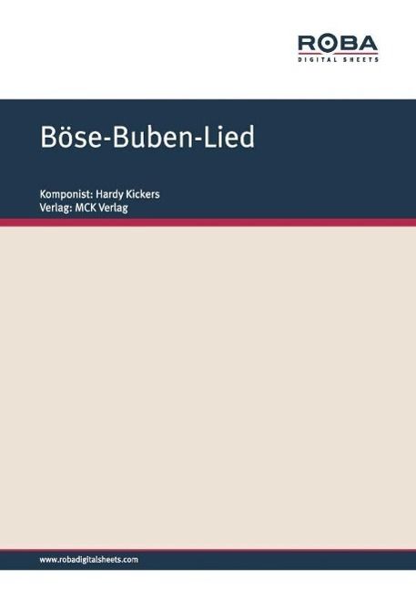 Produktbild: B&ouml;se-Buben-Lied