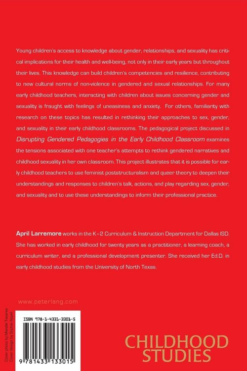 Produktbild: Disrupting Gendered Pedagogies in the Early Childhood Classroom