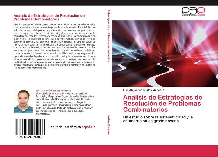 Produktbild: An&aacute;lisis de Estrategias de Resoluci&oacute;n de Problemas Combinatorios