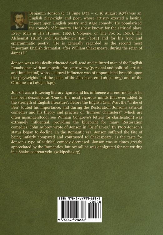 Produktbild: Epicoene; Or, The Silent Woman