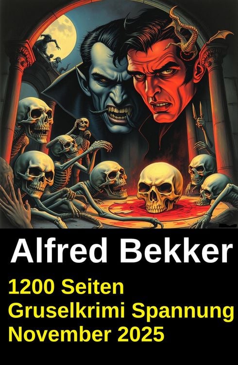 Produktbild: 1200 Seiten Gruselkrimi Spannung November 2025