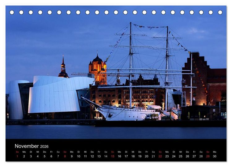 Produktbild: Traumhafte Ostseek&uuml;ste (Tischkalender 2026 DIN A5 quer), CALVENDO Monatskalender