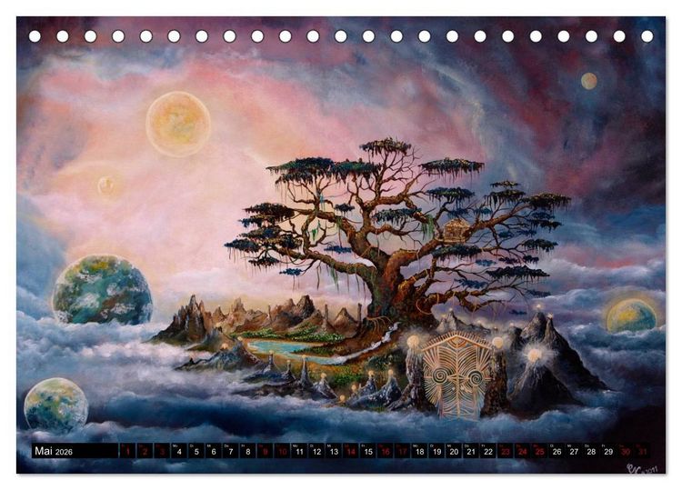 Produktbild: Im Traum ein Baum (Tischkalender 2026 DIN A5 quer), CALVENDO Monatskalender