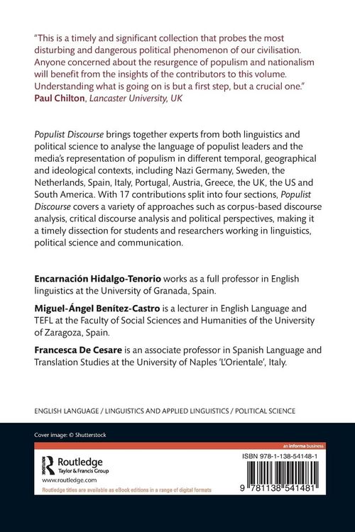 Produktbild: Populist Discourse