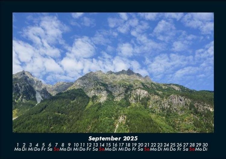 Produktbild: Bergige Welten 2025 Fotokalender DIN A5