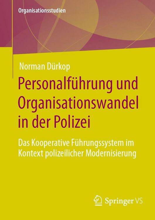 Produktbild: Personalf&uuml;hrung und Organisationswandel in der Polizei
