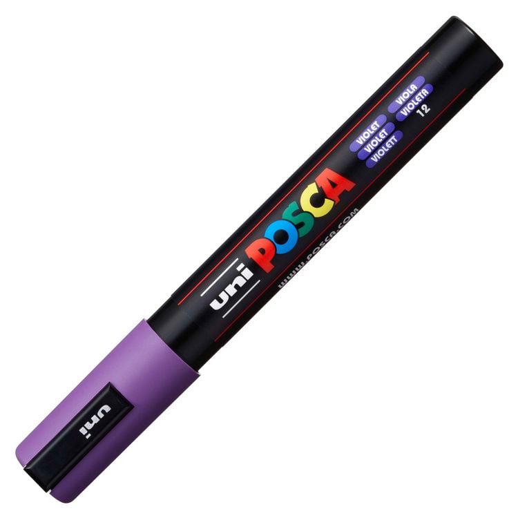 Produktbild: uni-ball Marker uni POSCA PC-5M violett