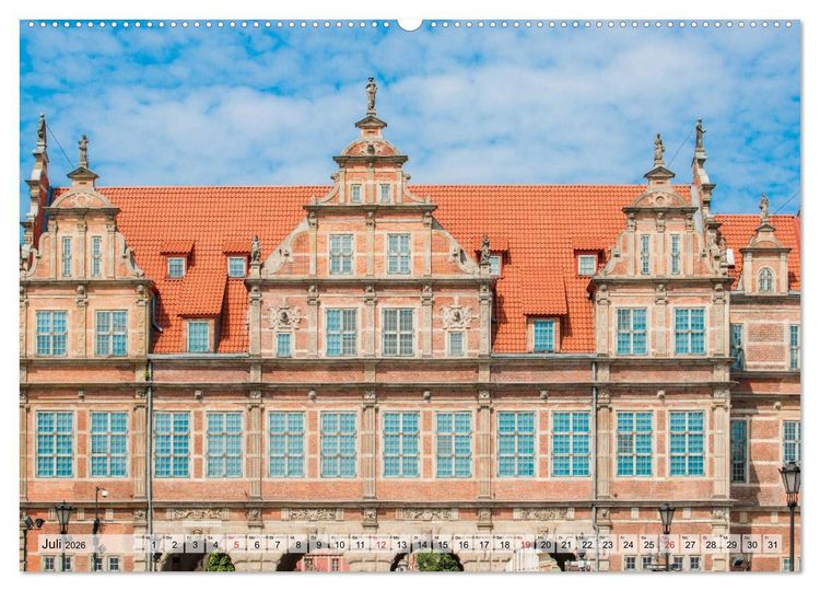 Produktbild: Danzig - Polnische Hansestadt (Wandkalender 2026 DIN A2 quer), CALVENDO Monatskalender