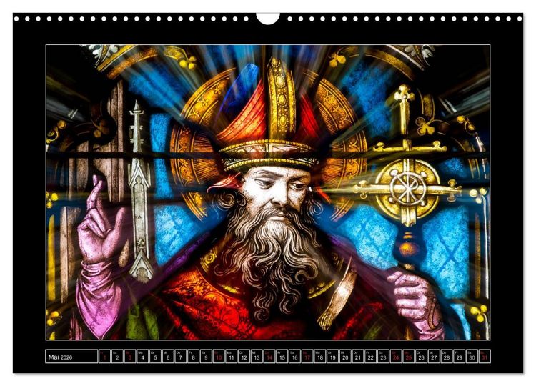 Produktbild: IRLAND - Fenster des Glaubens (Wandkalender 2026 DIN A3 quer), CALVENDO Monatskalender