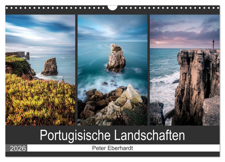 Produktbild: Portugisische Landschaften (Wandkalender 2026 DIN A3 quer), CALVENDO Monatskalender