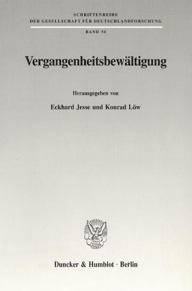 Produktbild: Vergangenheitsbew&auml;ltigung.