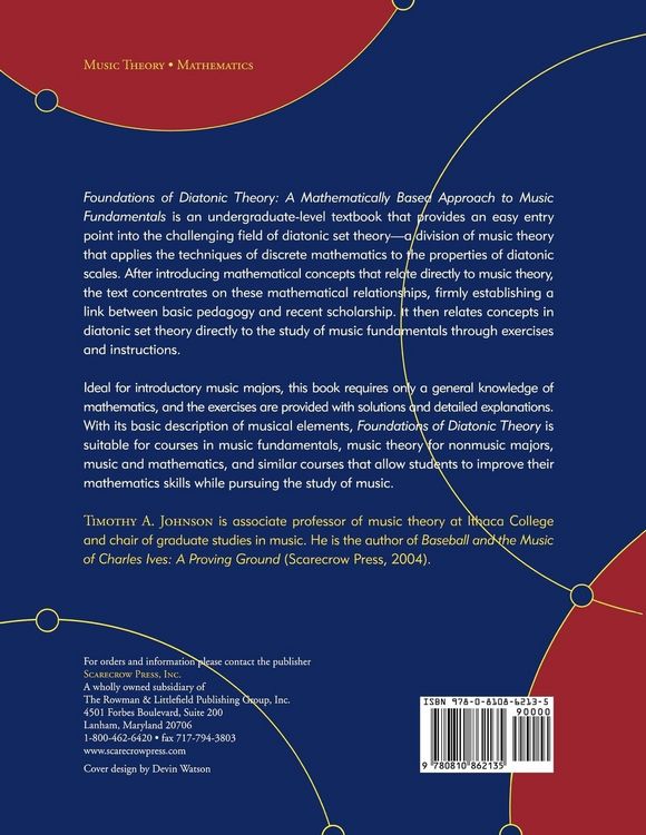 Produktbild: Foundations of Diatonic Theory