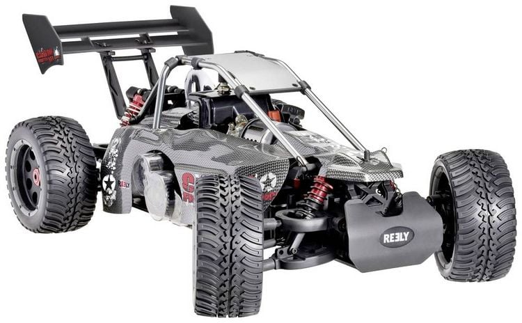 Produktbild: Reely Carbon Fighter III Limited-Edition 1:6 RC Modellauto Benzin Buggy Heckantrieb (2WD) RtR 2,4 GHz Limitiert