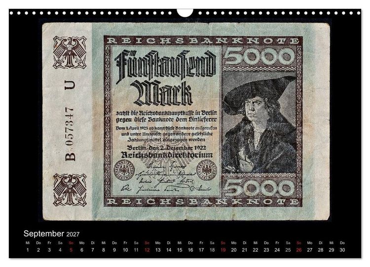 Produktbild: Vergangene Werte (Wandkalender 2027 DIN A3 quer), CALVENDO Monatskalender