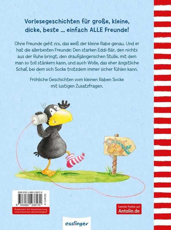 Produktbild: Der kleine Rabe Socke: Alles Freunde!