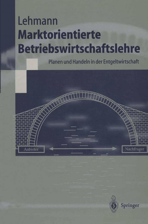 Produktbild: Marktorientierte Betriebswirtschaftslehre