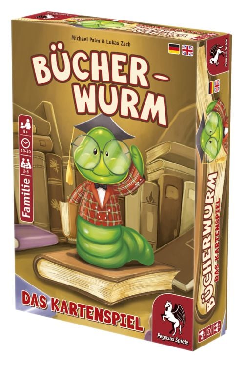 Produktbild: B&uuml;cherwurm - Das Kartenspiel