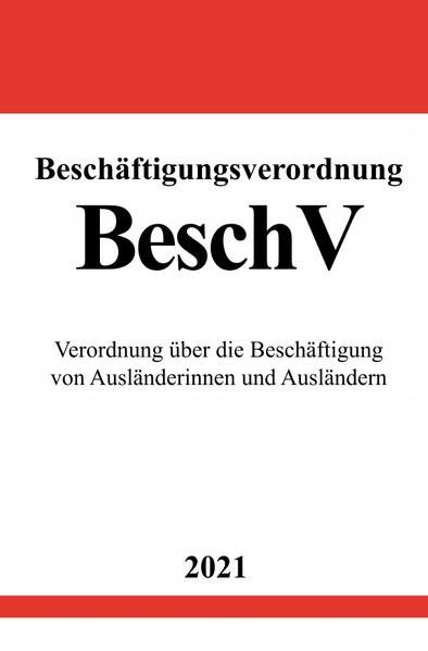 Produktbild: Besch&auml;ftigungsverordnung (BeschV)
