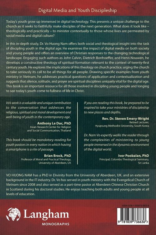 Produktbild: Digital Media and Youth Discipleship