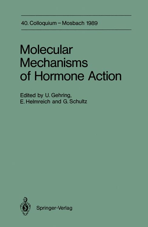Produktbild: Molecular Mechanisms of Hormone Action