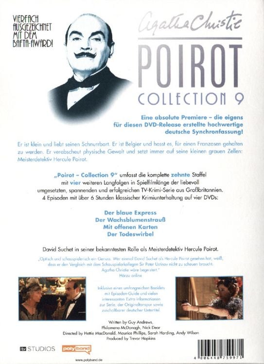 Agatha Christie - Poirot Collection 9 [4 DVDs] als DVD kaufen