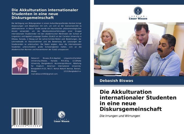 Produktbild: Die Akkulturation internationaler Studenten in eine neue Diskursgemeinschaft
