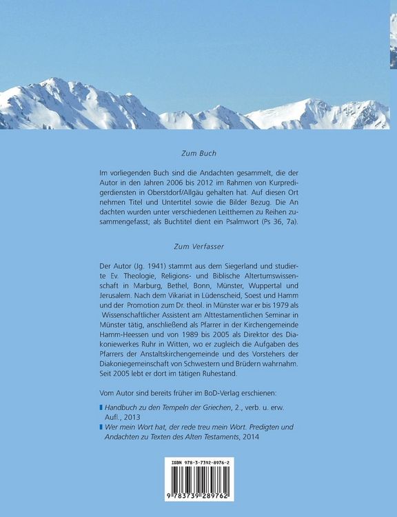 Produktbild: Deine Gerechtigkeit steht wie die hohen Berge