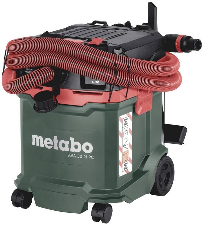 Produktbild: Metabo ASA 30 M PC 602087000 Nass-/Trockensauger 1er Set 1200 W 30 l Staubklasse M zertifiziert, antistatisch