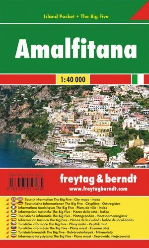 Produktbild: Freytag & berndt Stra&szlig;enkarte Amalfitana 1:40.000