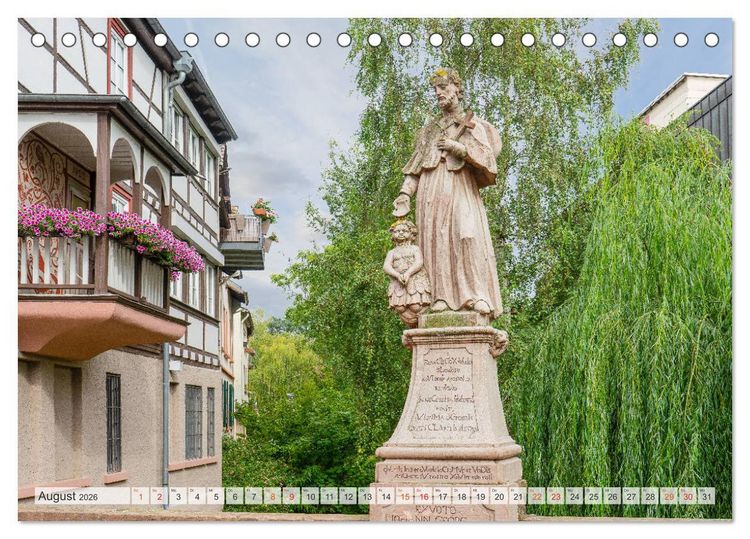 Produktbild: Bensheim Impressionen (Tischkalender 2026 DIN A5 quer), CALVENDO Monatskalender