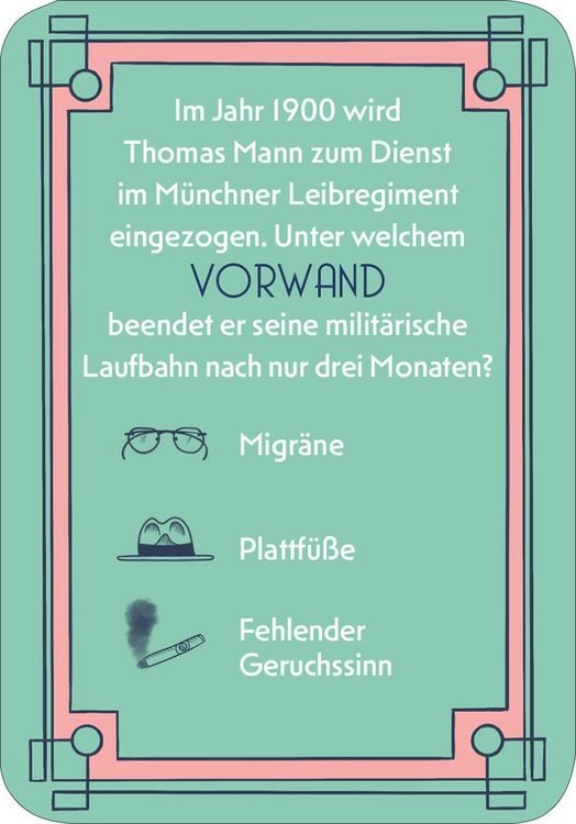 Produktbild: Das gro&szlig;e Thomas-Mann-Quiz