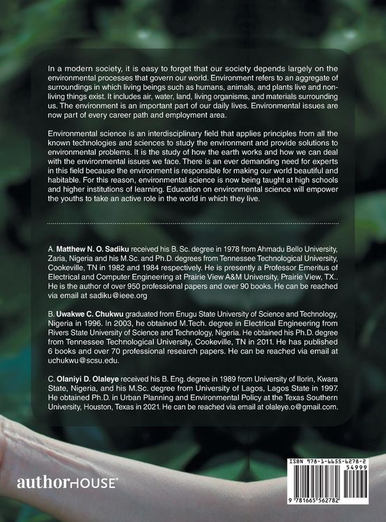 Produktbild: A Primer on Environmental Sciences
