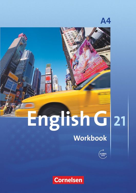Produktbild: English G 21. Ausgabe A 4. Workbook mit Audios online
