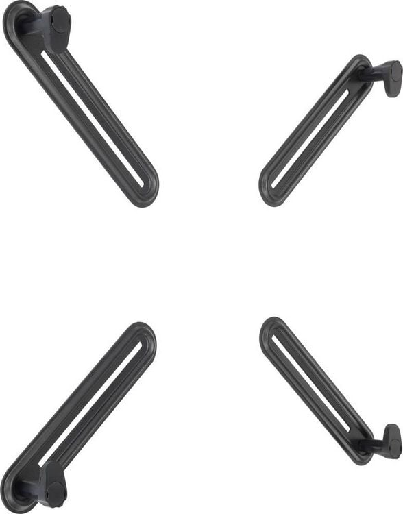 Produktbild: SpeaKa Professional VESA-Adapter Passend f&uuml;r Serie (Halter): Universal Schwarz