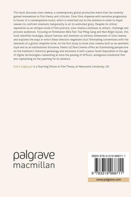 Produktbild: Poetics of Slow Cinema
