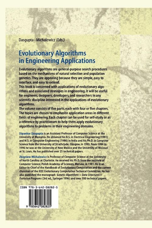 Produktbild: Evolutionary Algorithms in Engineering Applications