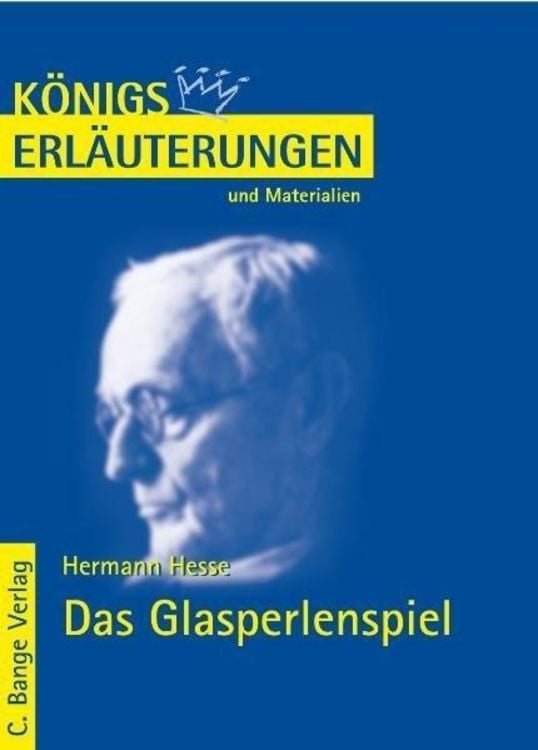 Produktbild: Das Glasperlenspiel von Hermann Hesse. Textanalyse und Interpretation.