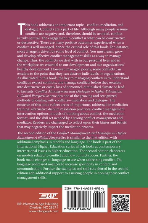 Produktbild: Conflict Management and Dialogue in Higher Education