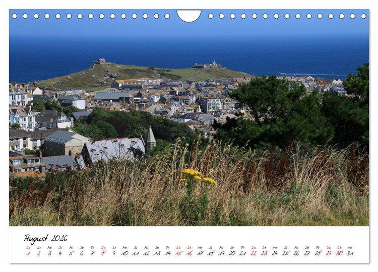 Produktbild: Reizvolles S&uuml;dengland Devon und Cornwall (Wandkalender 2026 DIN A4 quer), CALVENDO Monatskalender