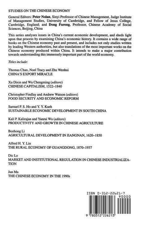 Produktbild: The Chinese Economy under Transition