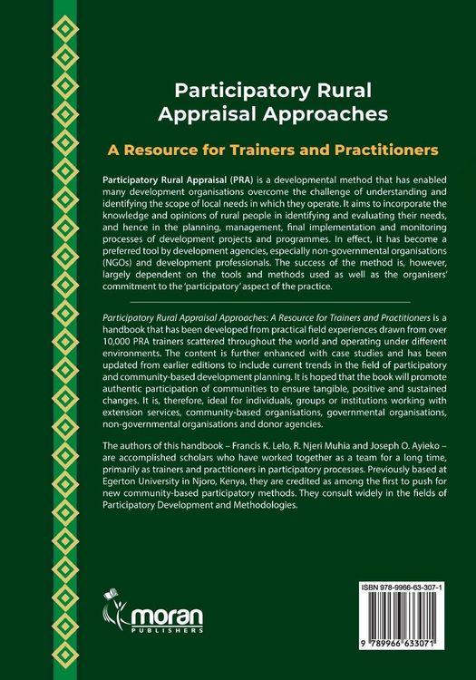 Produktbild: Participatory Rural Appraisal Approaches