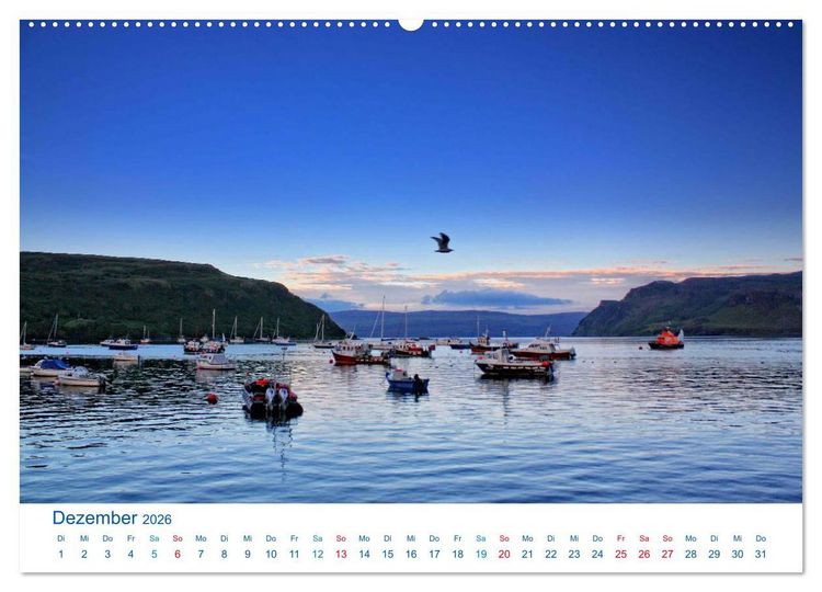 Produktbild: Schottlands S&uuml;den 2026. Impressionen zwischen Edinburgh, Loch Ness und Isle of Skye (Wandkalender 2026 DIN A2 quer), CALVENDO Monatskalender