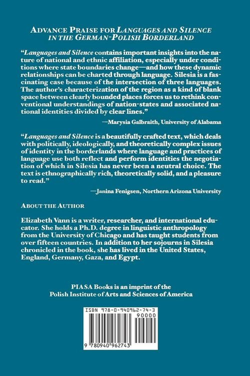 Produktbild: Languages and Silence in the German-Polish Borderland