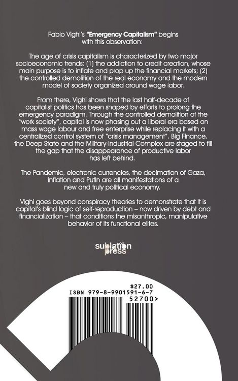 Produktbild: Emergency Capitalism