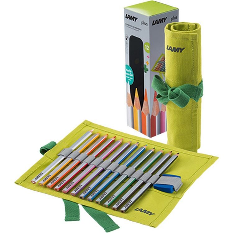 Produktbild: Lamy Farbstiftrolle plus 12 Farben inklusive Spitzer Z 83